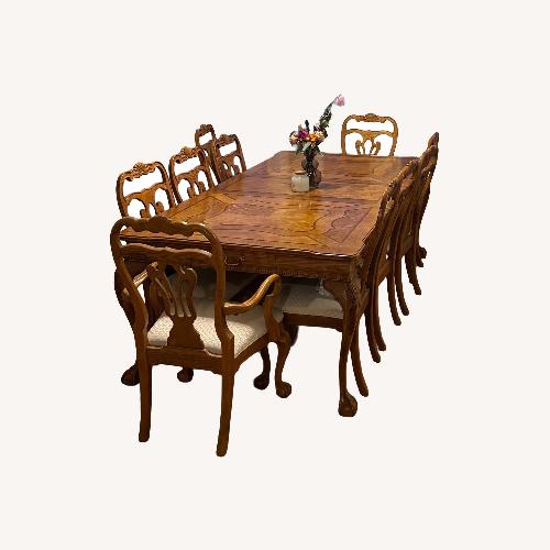 Used Century Wood Dining Room Set  for sale on AptDeco