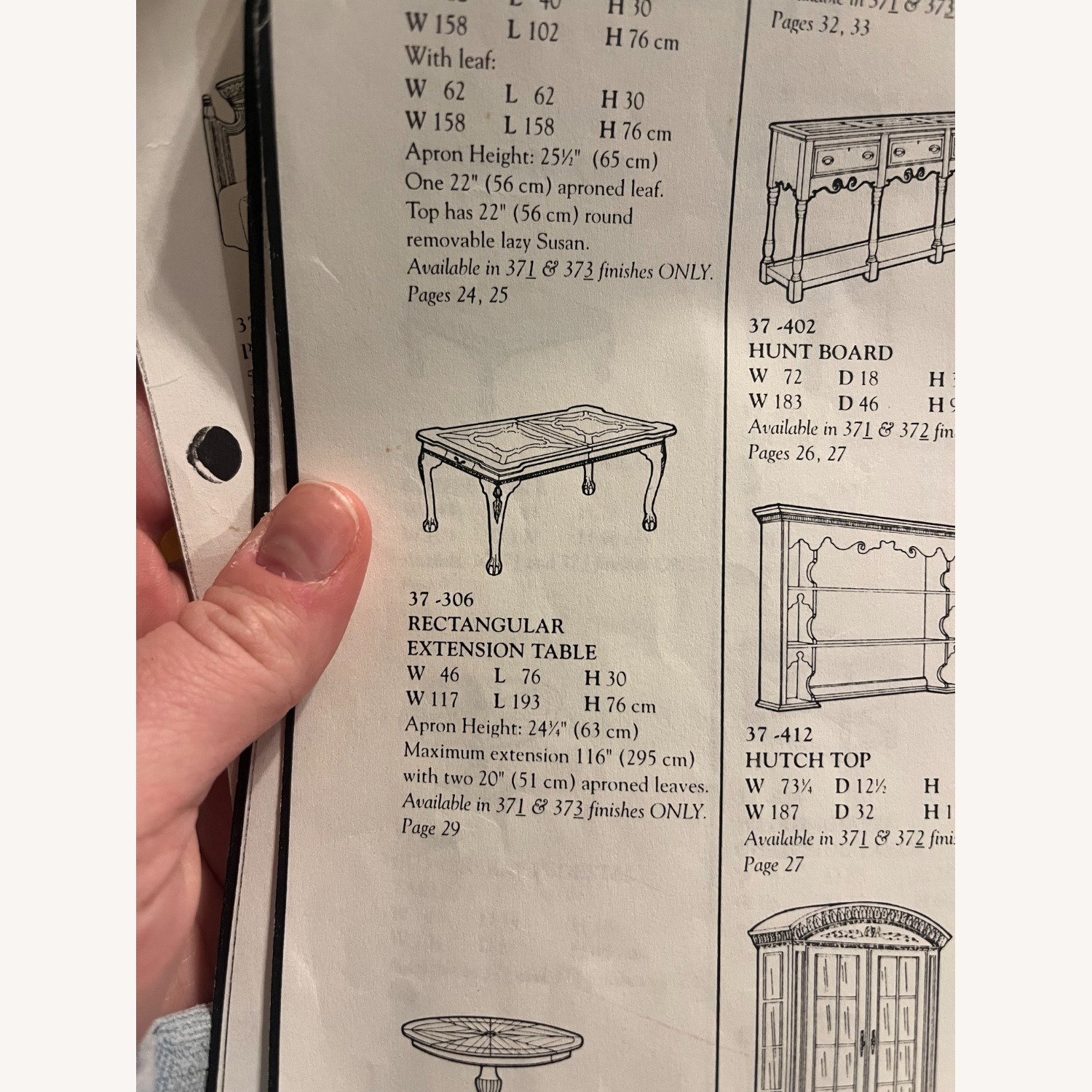 Century Wood Dining Room Set  - image-3