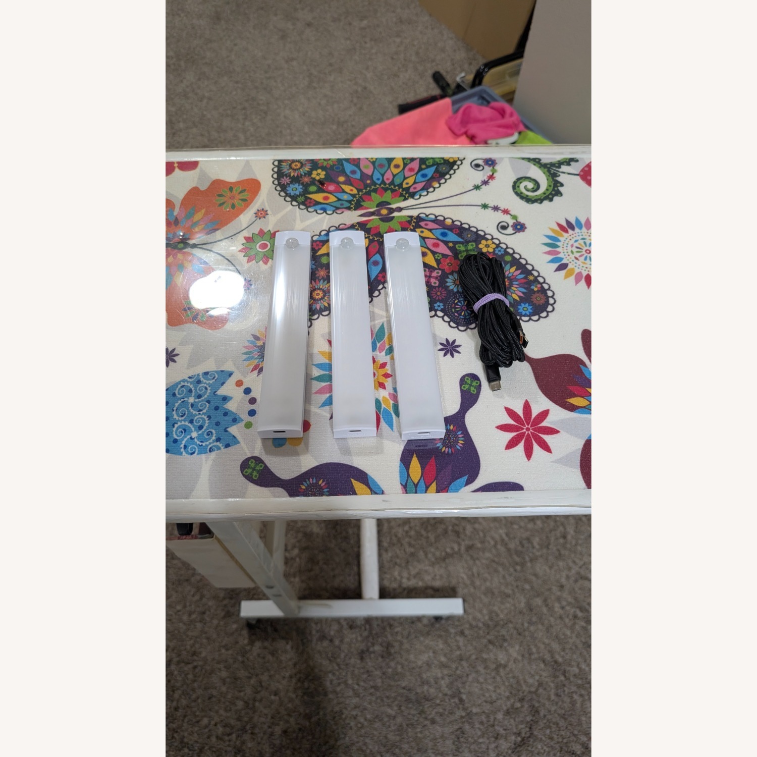 Amazon Blue Metal Armoire - image-9