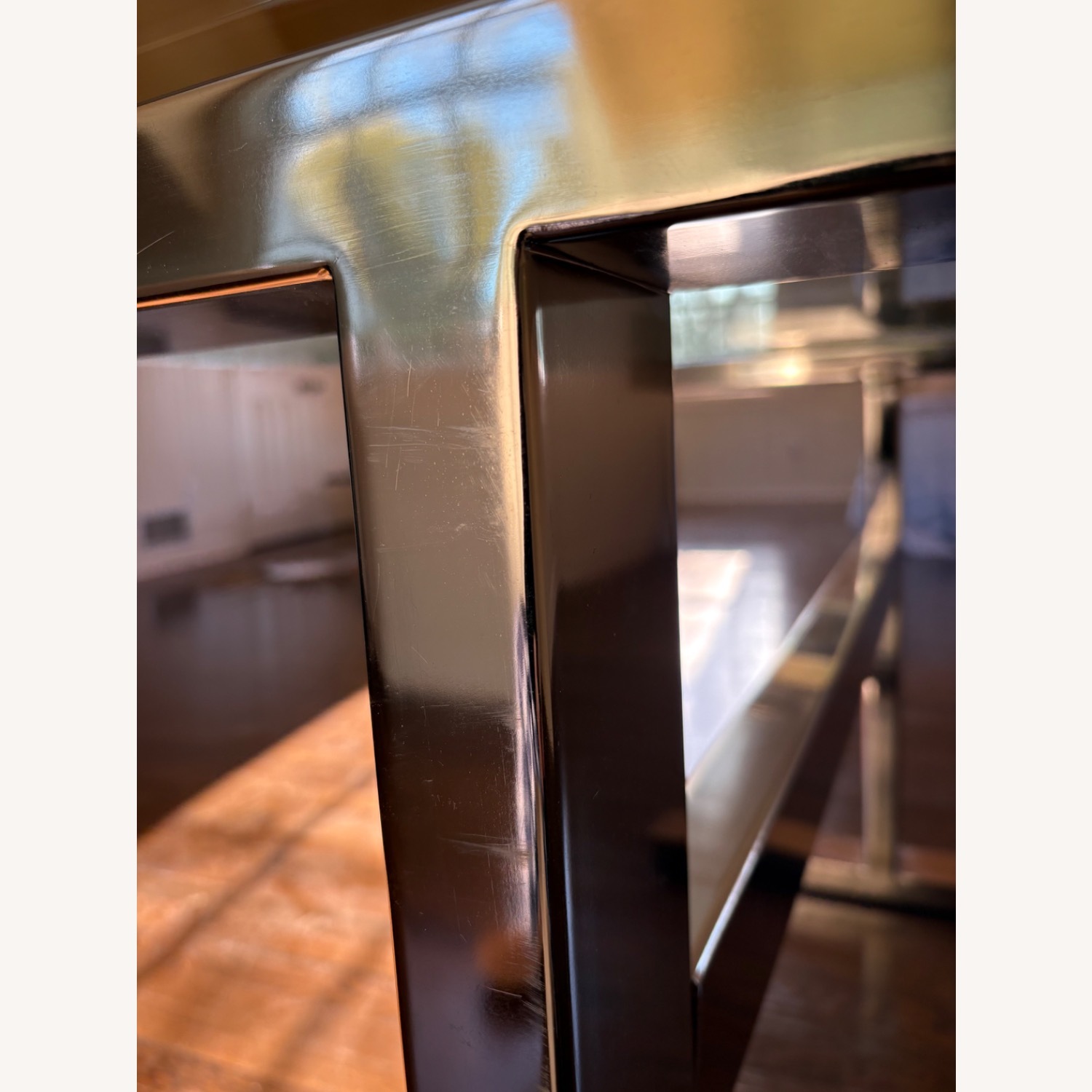 Williams Sonoma Mercer Glass Dining Table - image-6