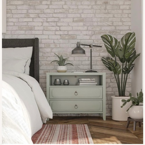 Used 9 by Novogratz Green Nightstands for sale on AptDeco