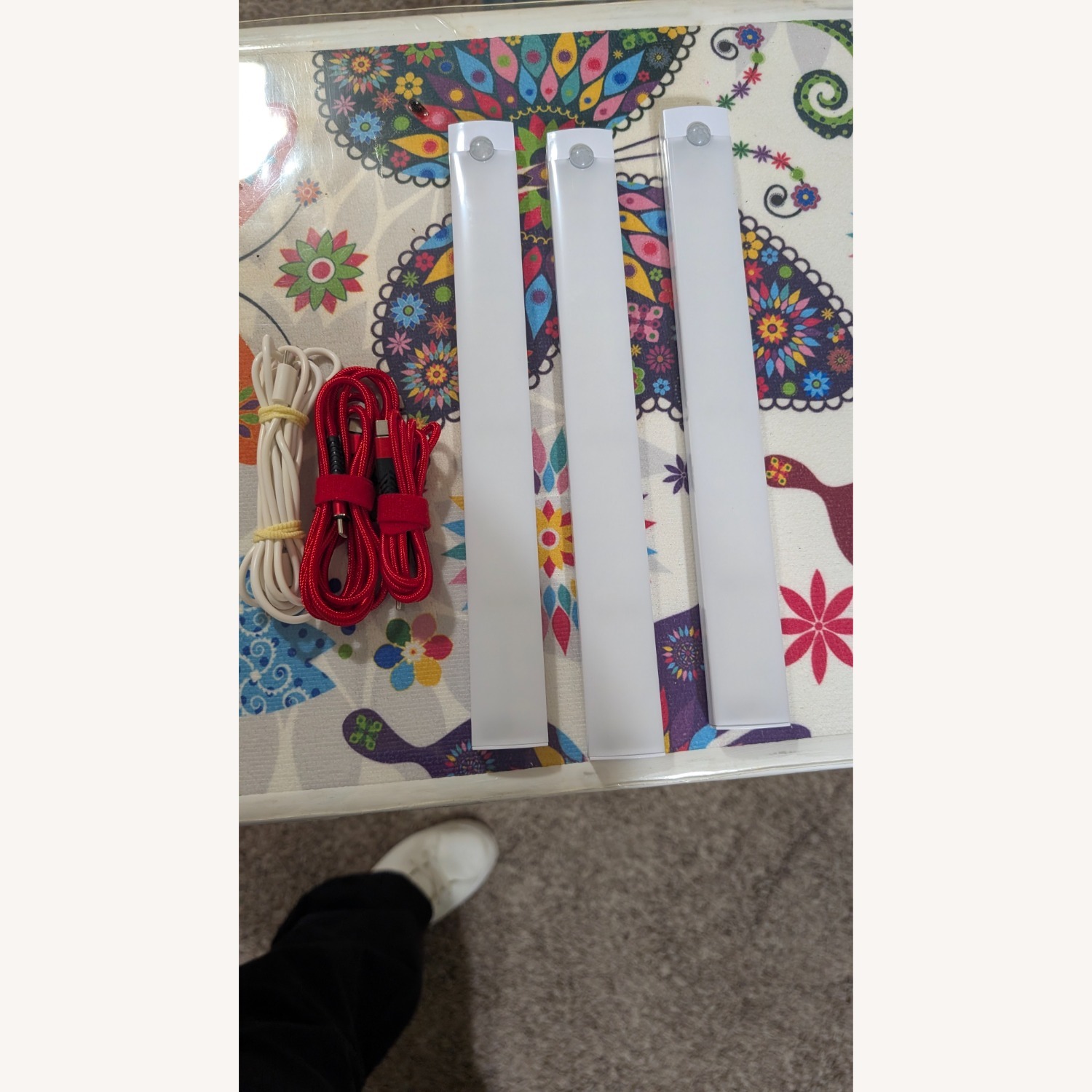 Amazon White Metal Armoire - image-9