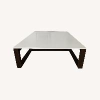 Custom-Made Oversized Corian Coffee Table