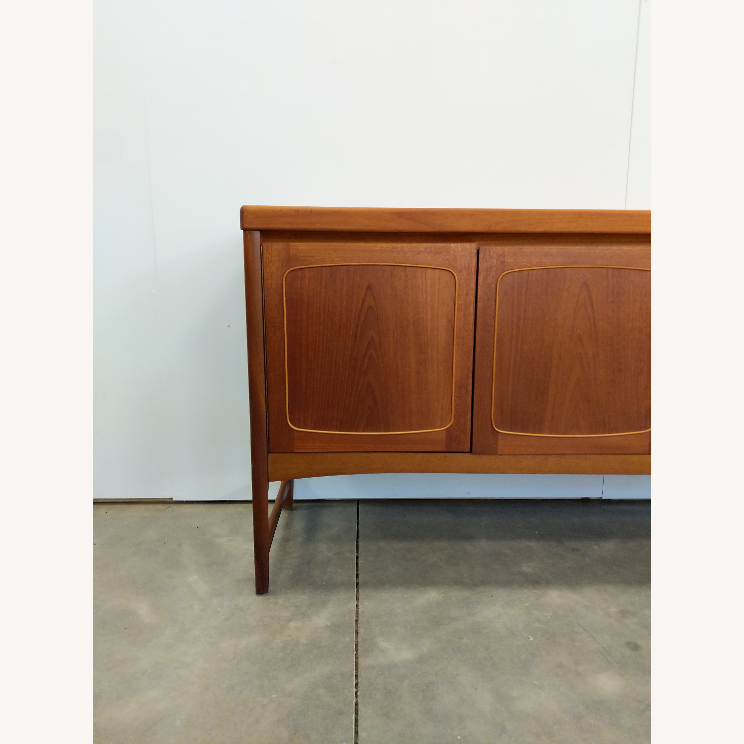 Vintage Mid Century Modern Teak Credenza by Nathan - image-8