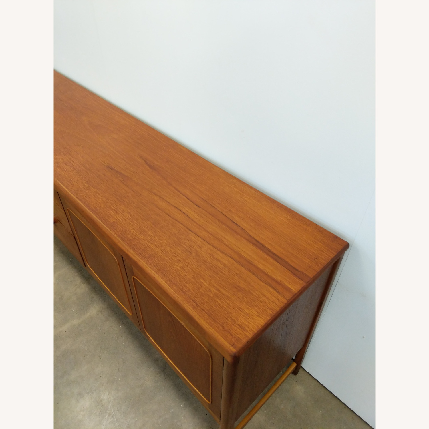 Vintage Mid Century Modern Teak Credenza by Nathan - image-7