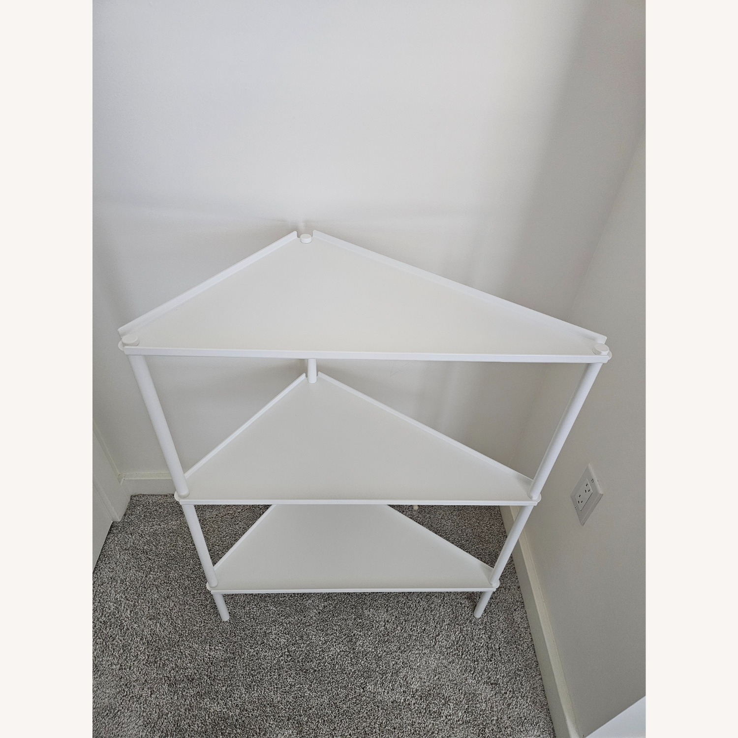 Blu Dot White Metal Side Table - image-3