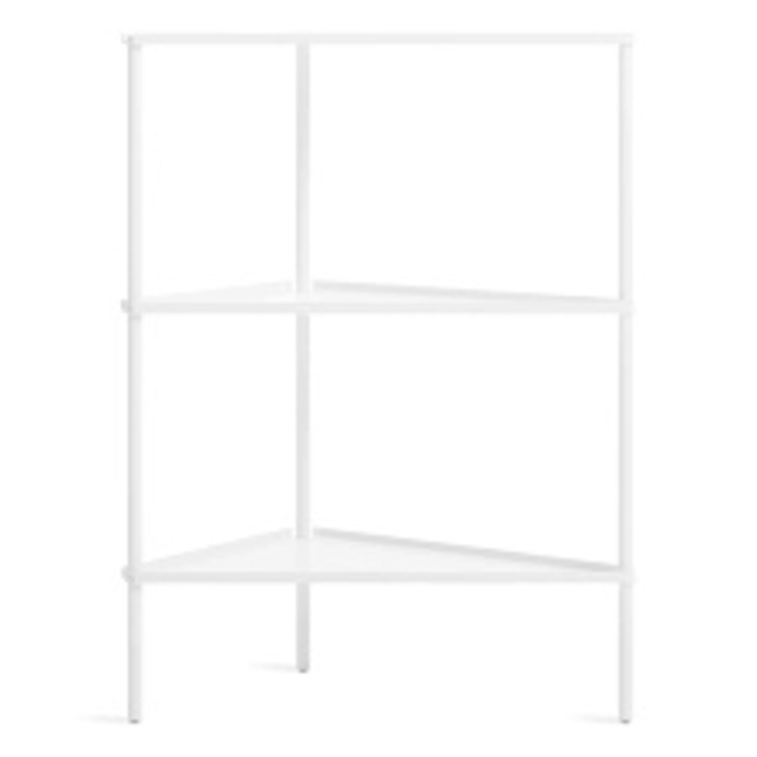 Blu Dot White Metal Side Table - image-0