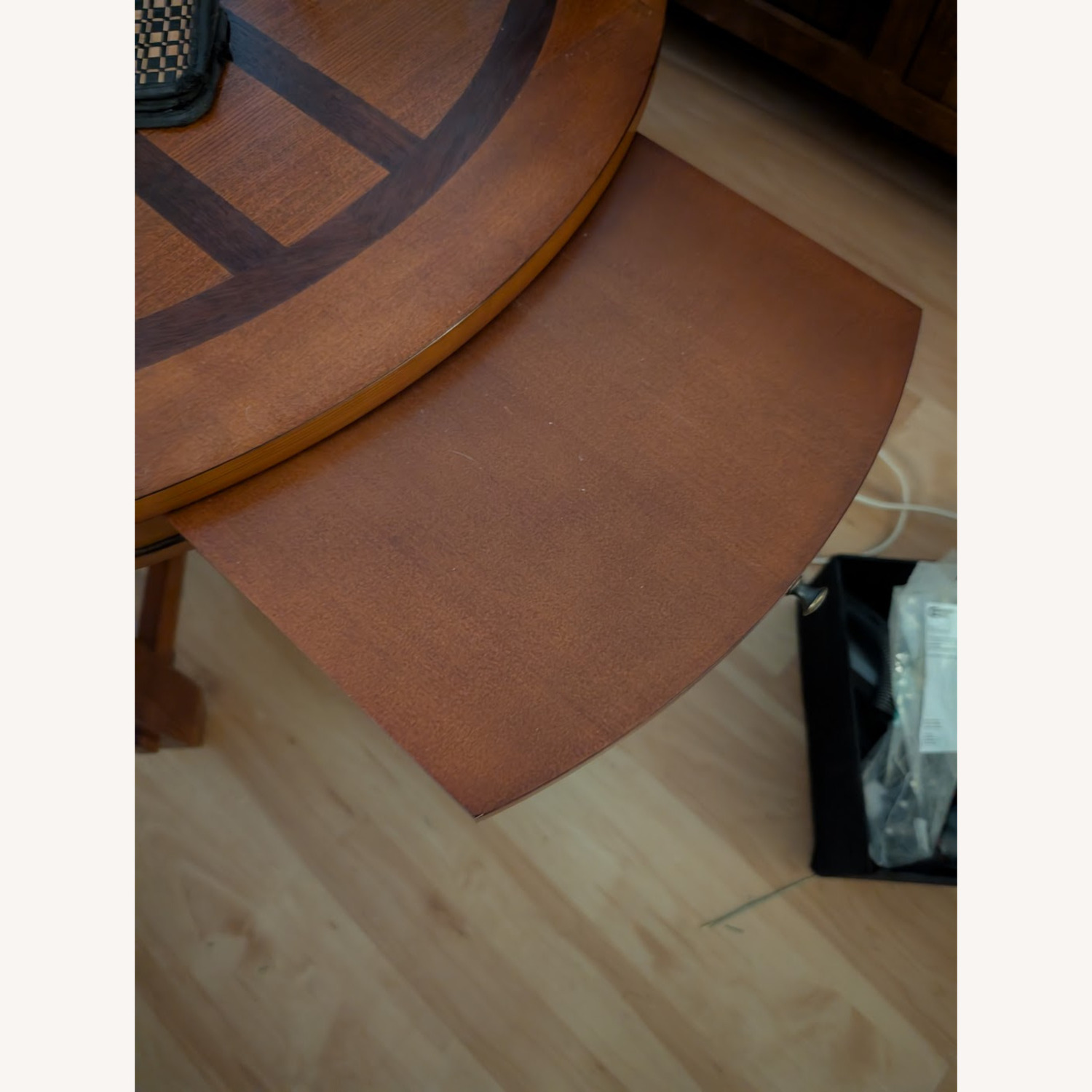 Raymour & Flanigan Sunburst Wood Coffee Table - image-2