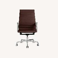  Eames Aluminum Grp Exec Chair  Mantra Leather
