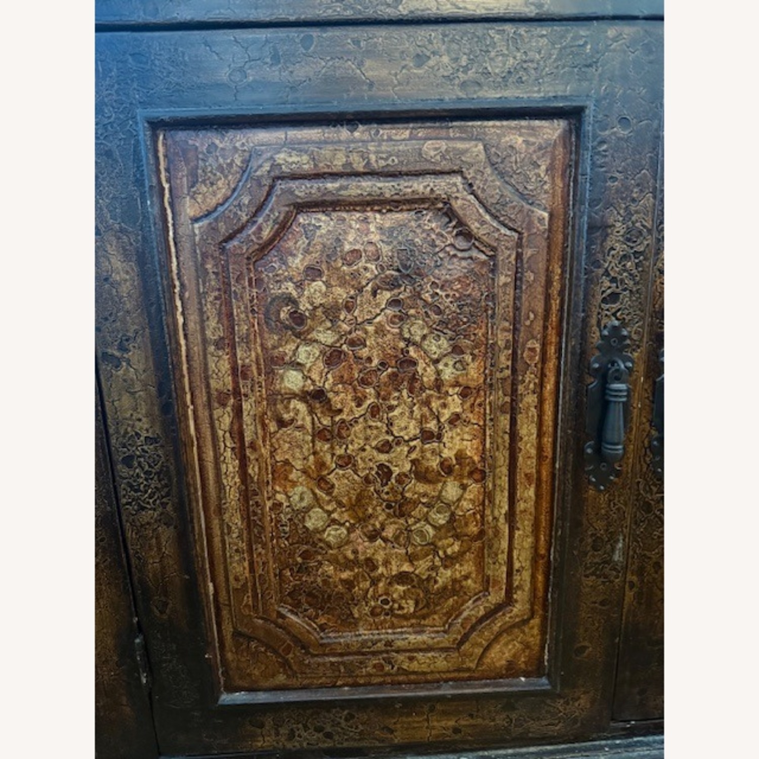 Massive Credenza Dark Brown Sideboard Console - image-3