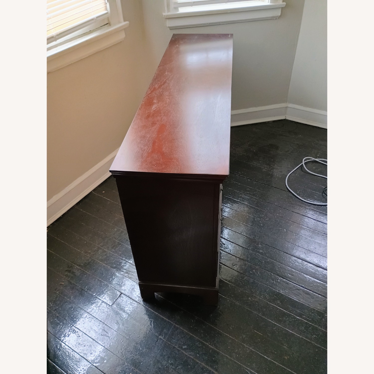 Coaster Fine Furniture Dark Brown Wood Dresser - image-3