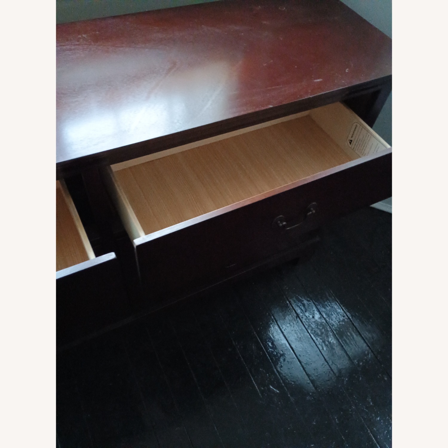 Coaster Fine Furniture Dark Brown Wood Dresser - image-9