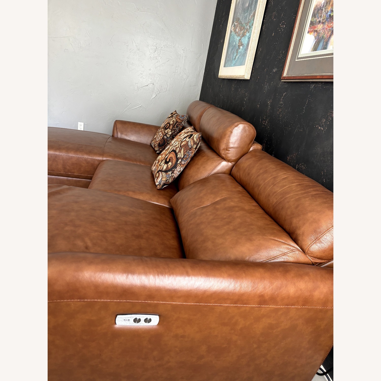 Abbyson Brevin Leather Power Reclining - image-3