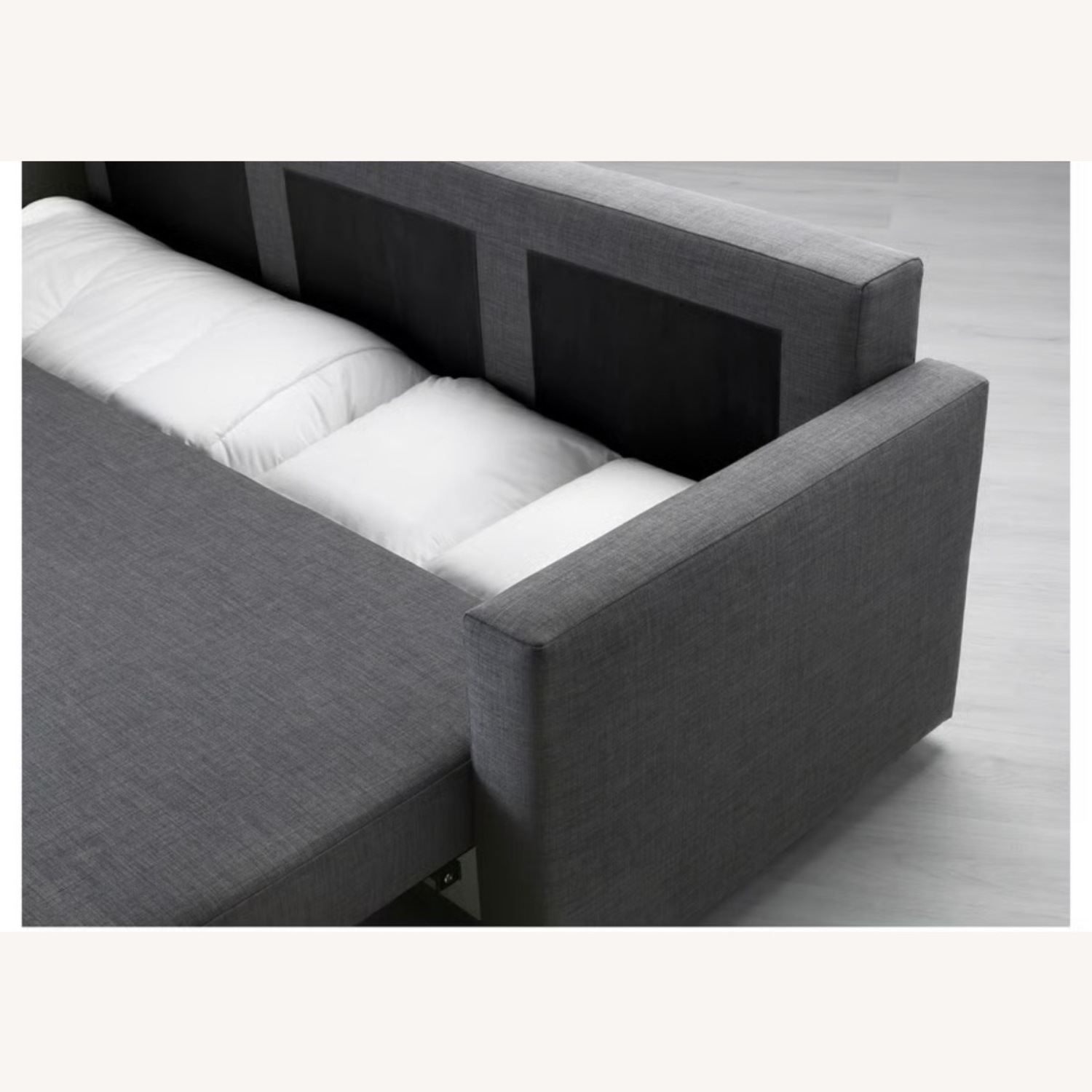 IKEA Dark Gray Sleeper Sofa - image-5