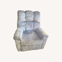 Dark Gray Fabric Recliner