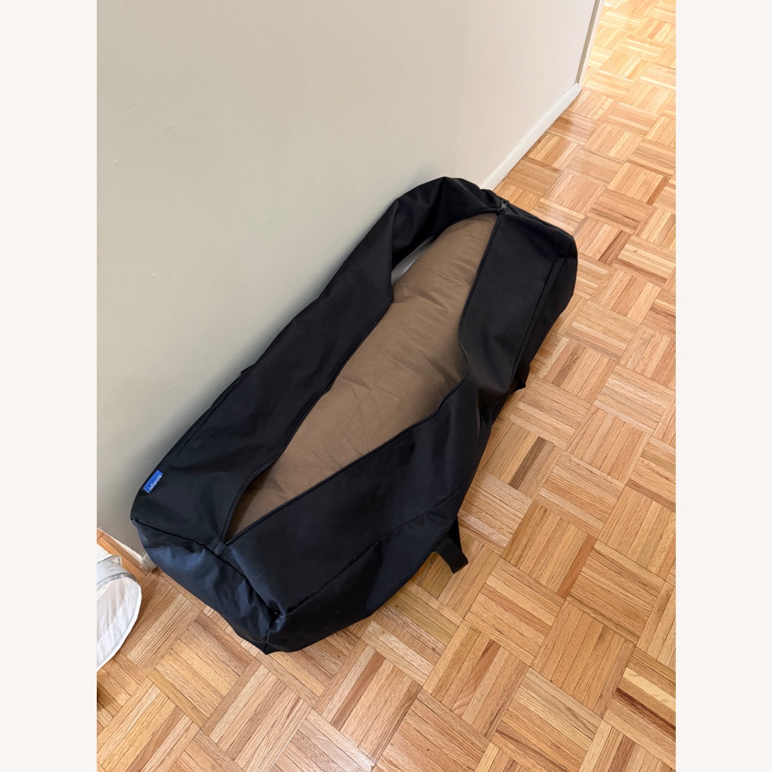 Urban Outfitters Sleeper Sofa with Custom Mattress Pad - image-5