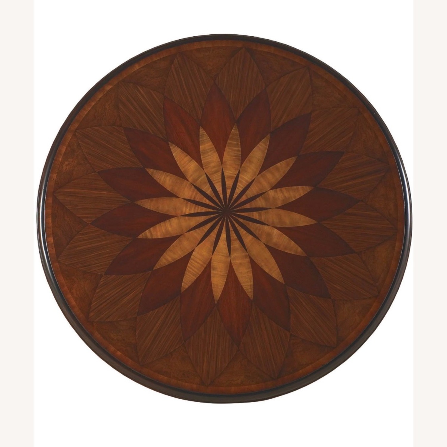 Maitland-Smith Regency Dark Brown Wood Side Table - image-5