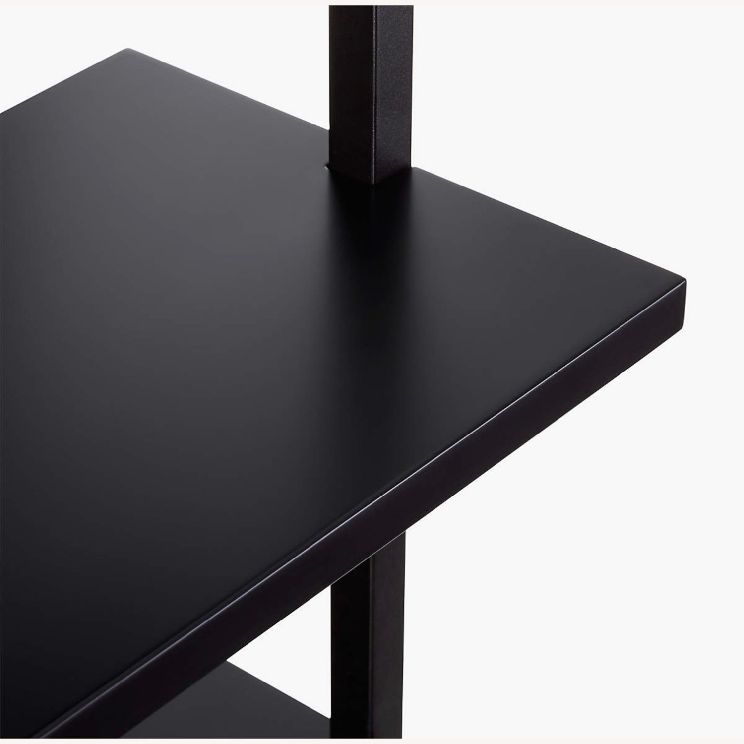 CB2 Black Metal Bookcase - image-3