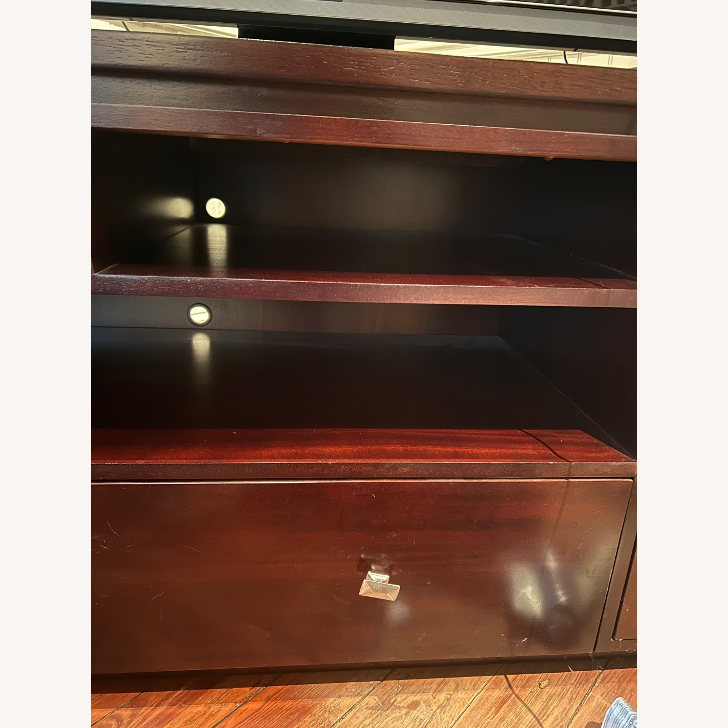 Bernhardt Dark Brown Wood Sideboard - image-7