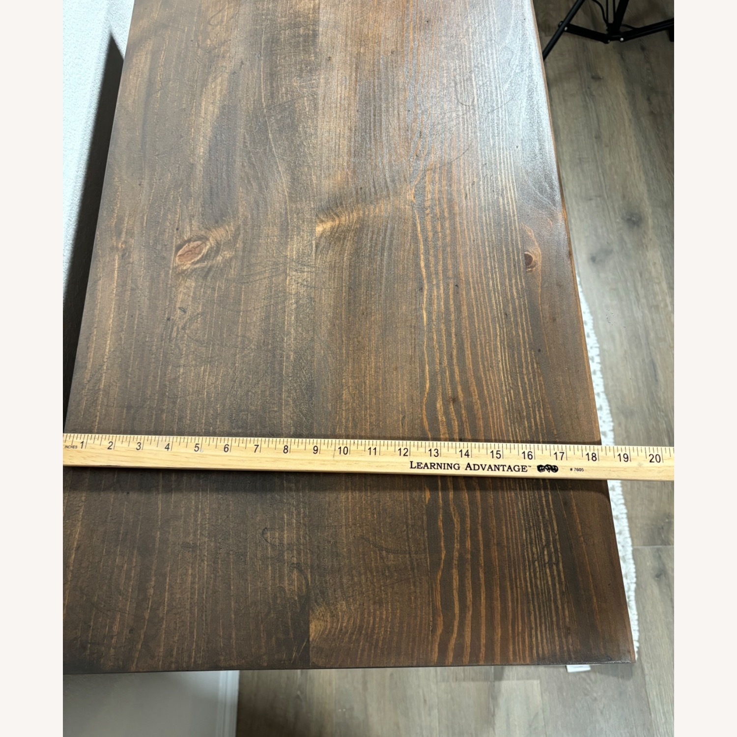 Vintage/Antique White Wood Dresser - image-8