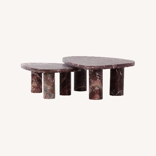 Used Lulu & Georgia Mariano Nesting Coffee Table (Set of 2) for sale on AptDeco