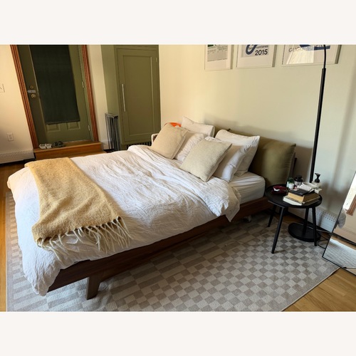 Used  Rove Concepts Mikkel Wood Queen Bed for sale on AptDeco