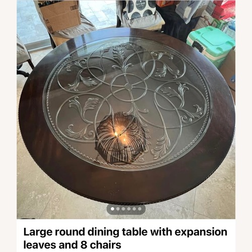 Used Dark Brown Wood Dining Sets for sale on AptDeco