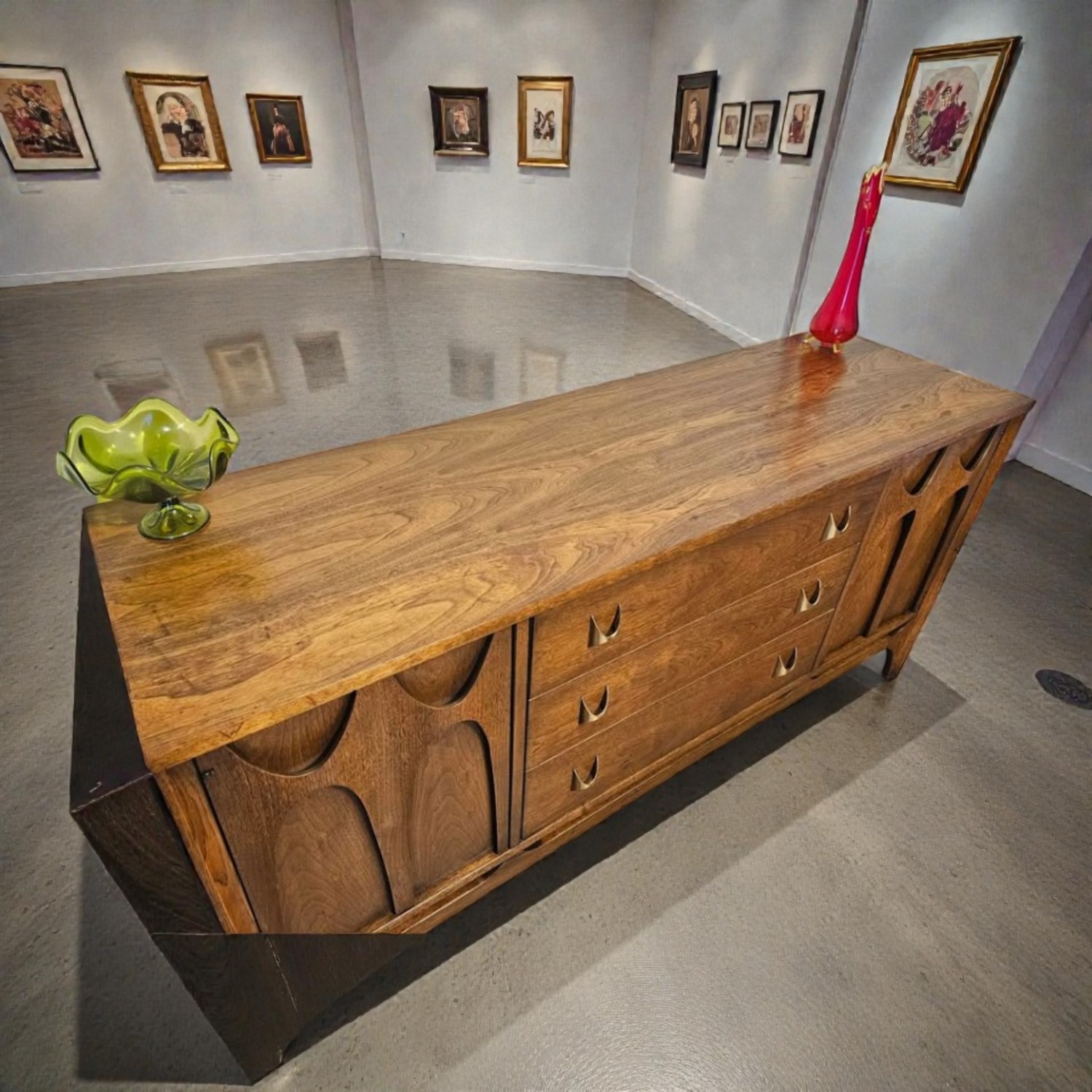 Vintage Modern 1960s Broyhill Brasilia Credenza - image-1