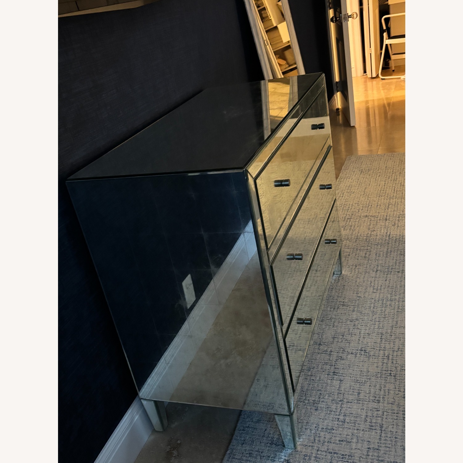 Restoration Hardware Teen Beaumont Mirrored Dresser - image-2