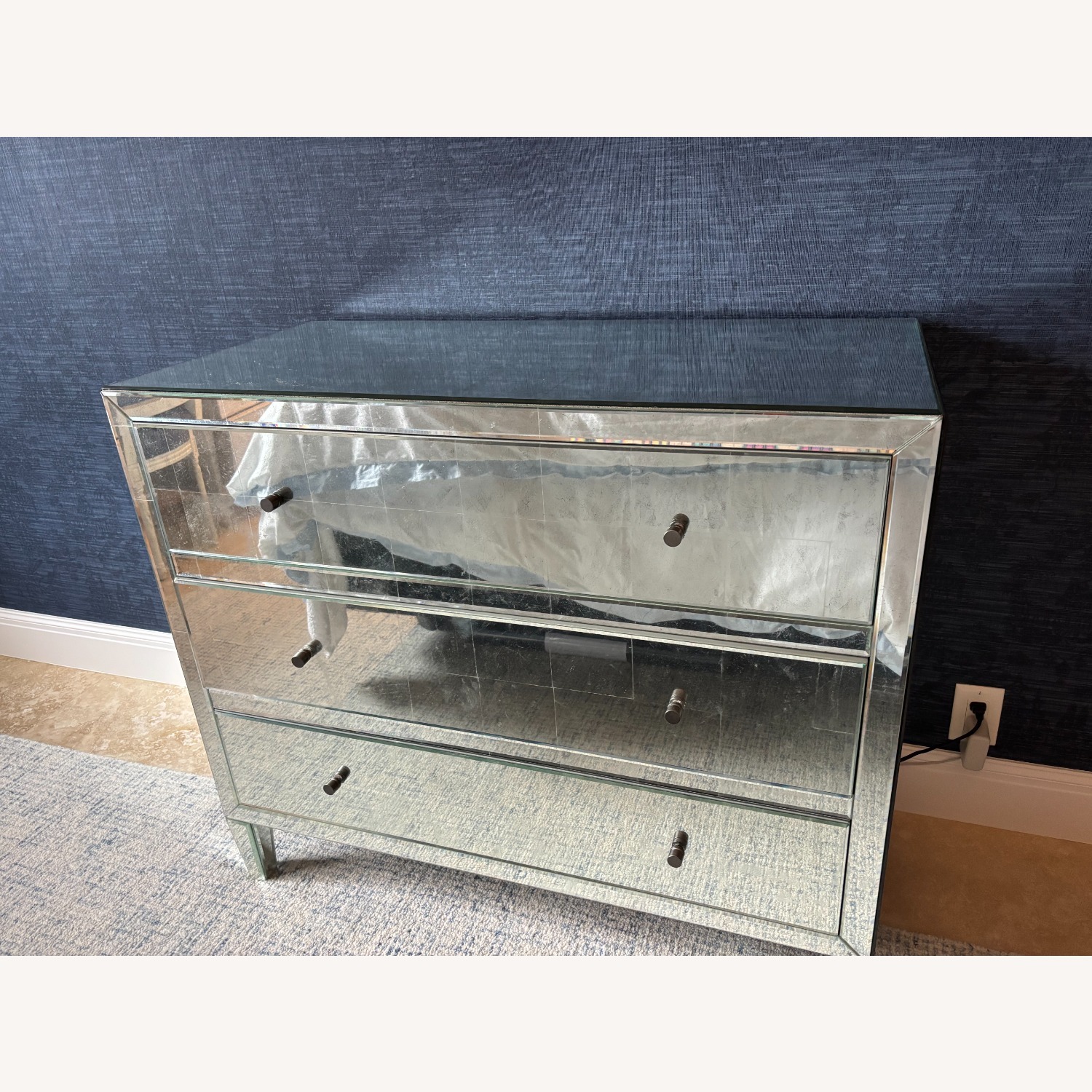 Restoration Hardware Teen Beaumont Mirrored Dresser - image-1