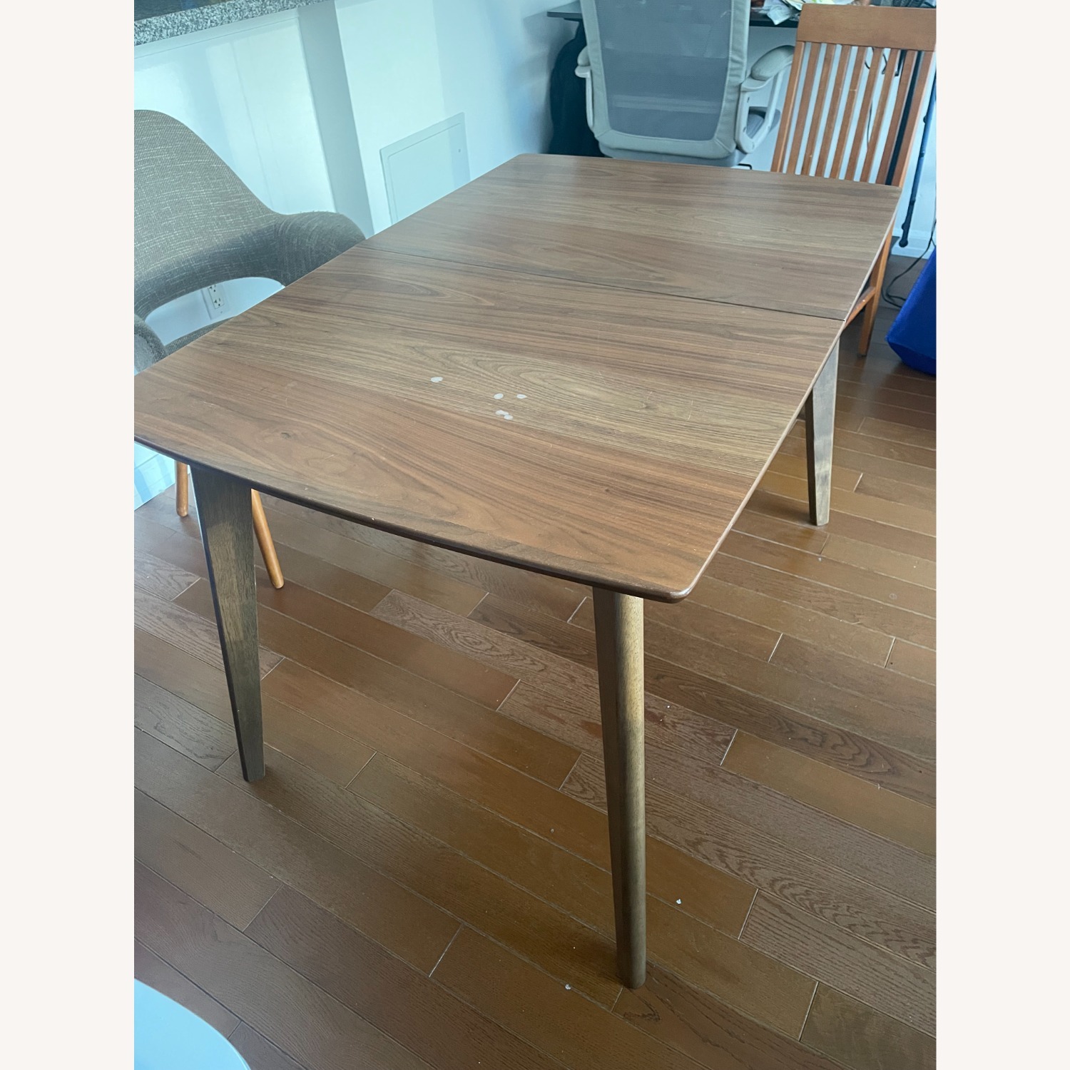 Meneses 63-inch Extension Leaf Dining Table Natural Walnut - image-4