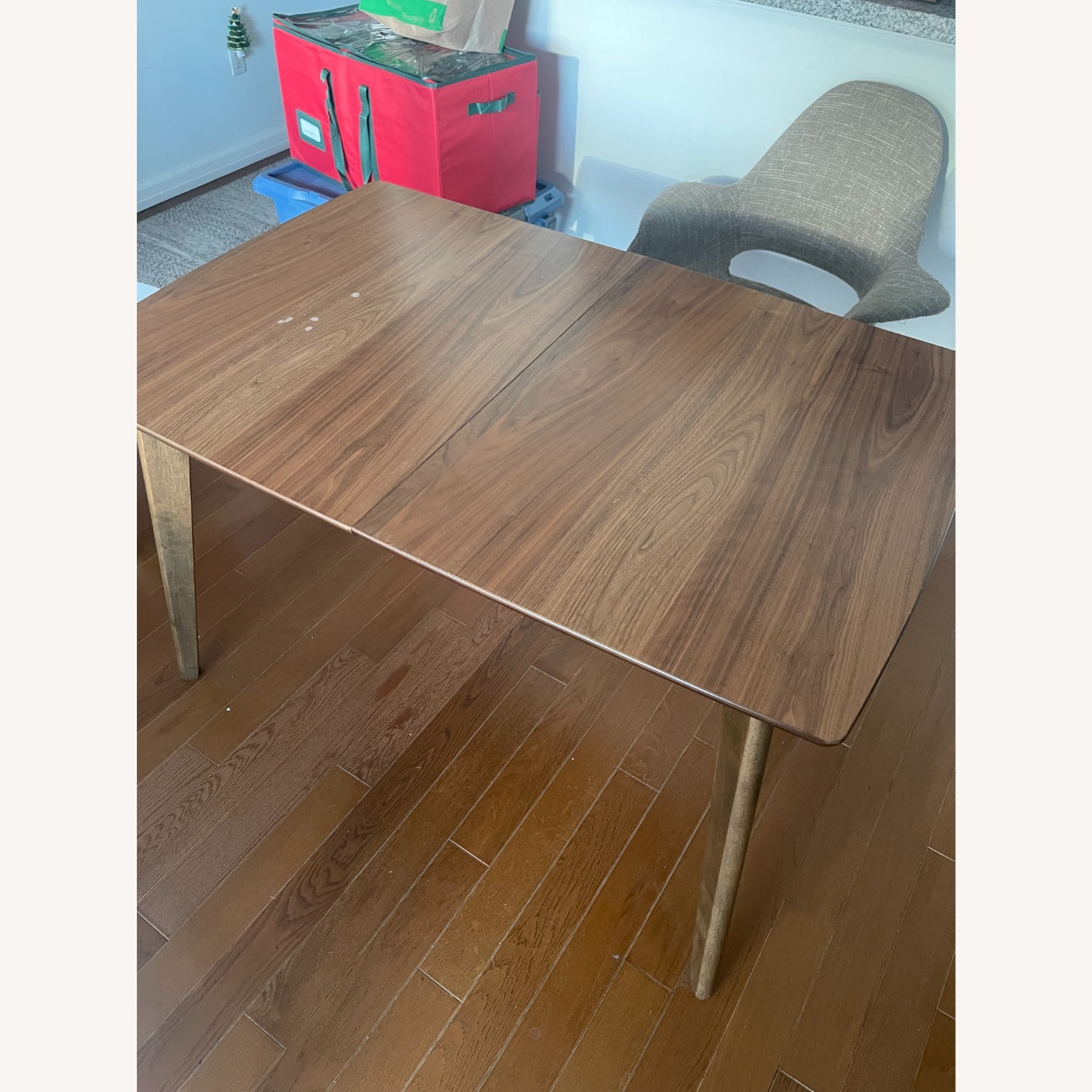 Meneses 63-inch Extension Leaf Dining Table Natural Walnut - image-2