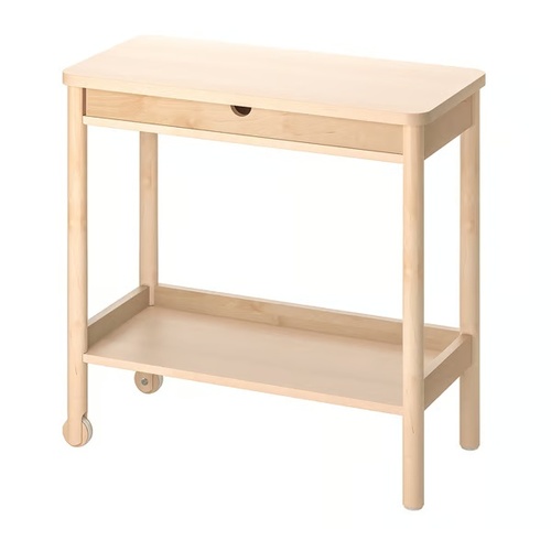 Used IKEA Natural Side Table for sale on AptDeco