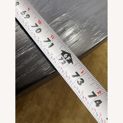 Used Arhaus Sculptural Pedestal Dining Table - 72" for sale on AptDeco