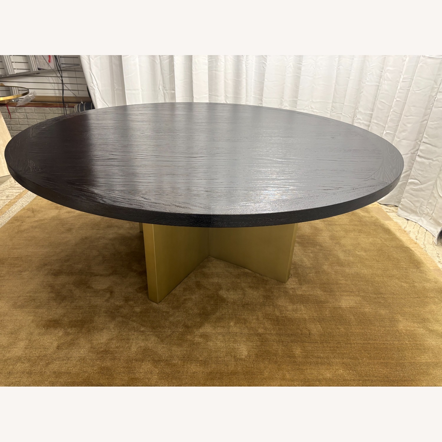 Arhaus Sculptural Pedestal Dining Table - 72" - image-4