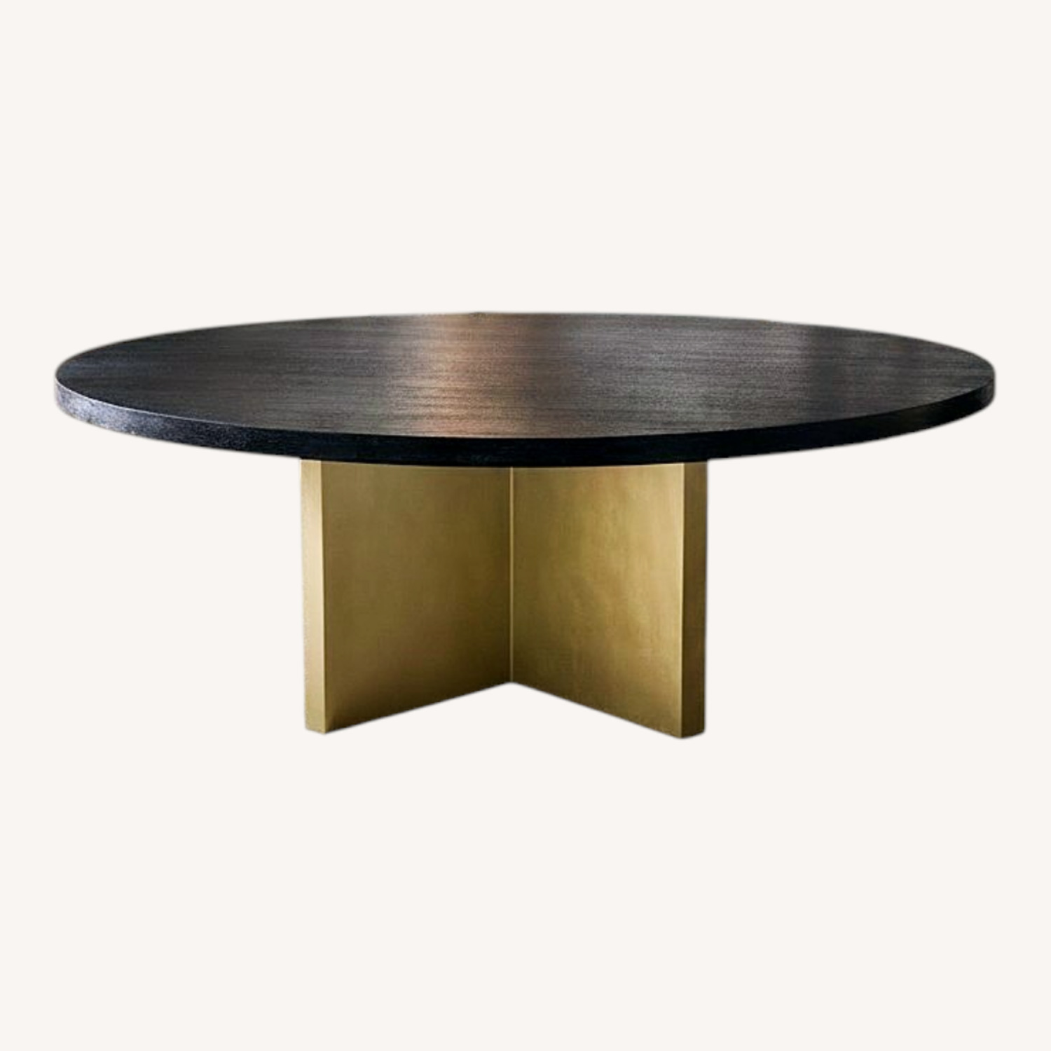Arhaus Sculptural Pedestal Dining Table - 72" - image-0