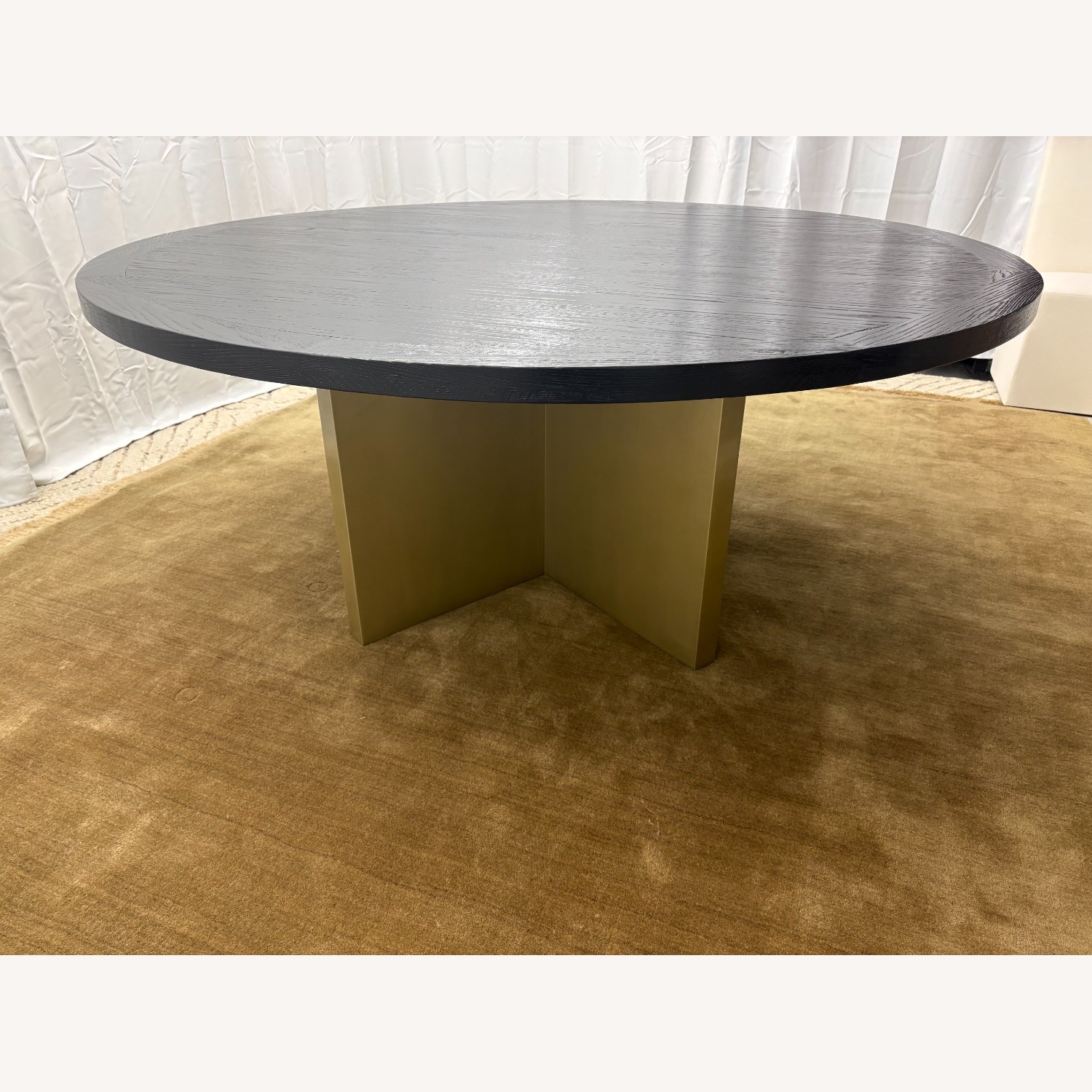 Arhaus Sculptural Pedestal Dining Table - 72" - image-2