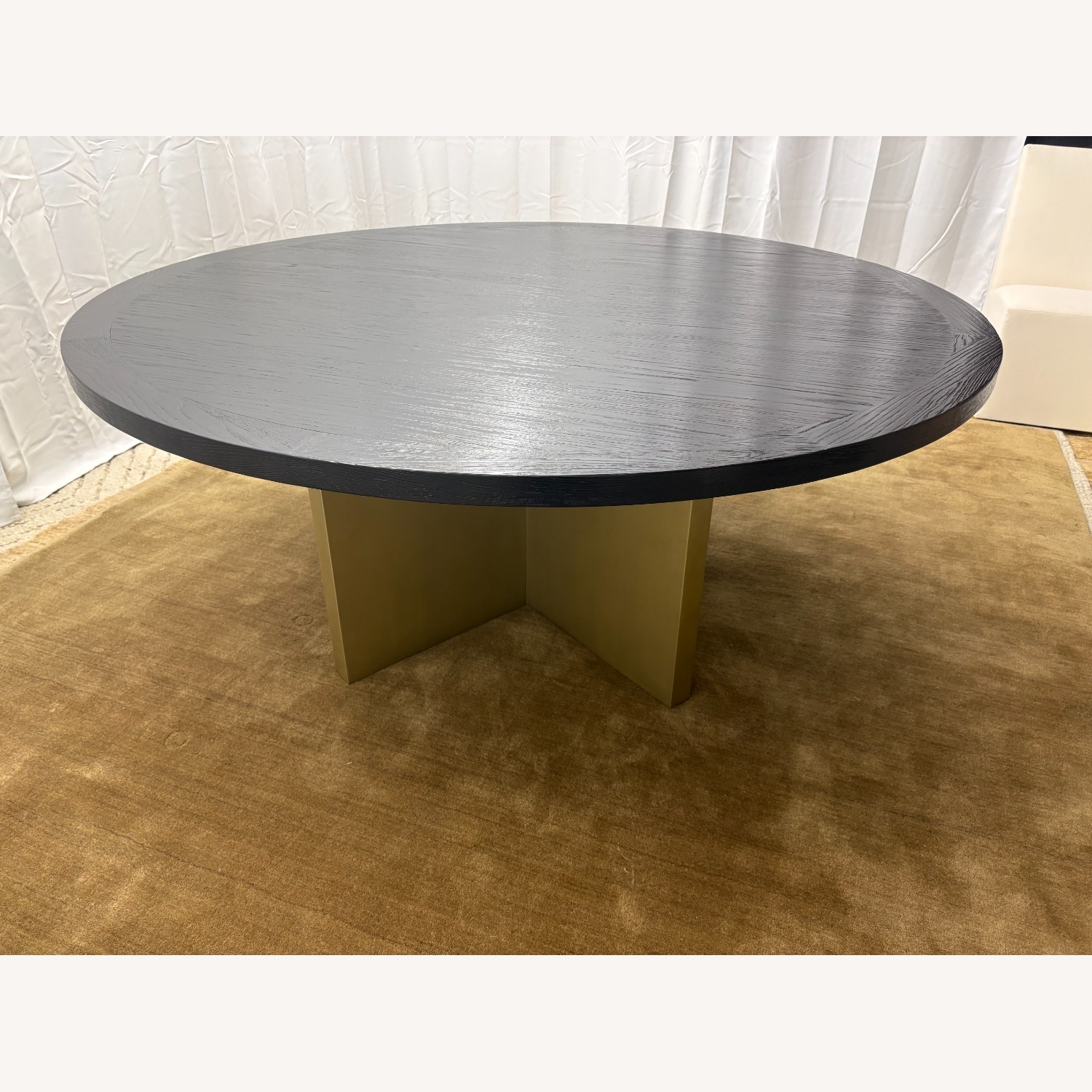 Arhaus Sculptural Pedestal Dining Table - 72" - image-6