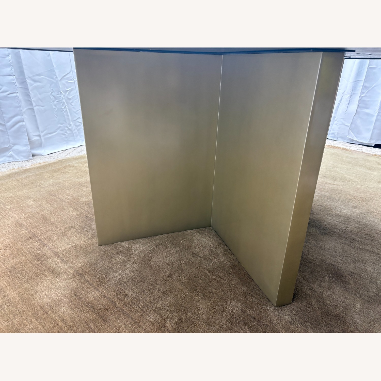 Arhaus Sculptural Pedestal Dining Table - 72" - image-5