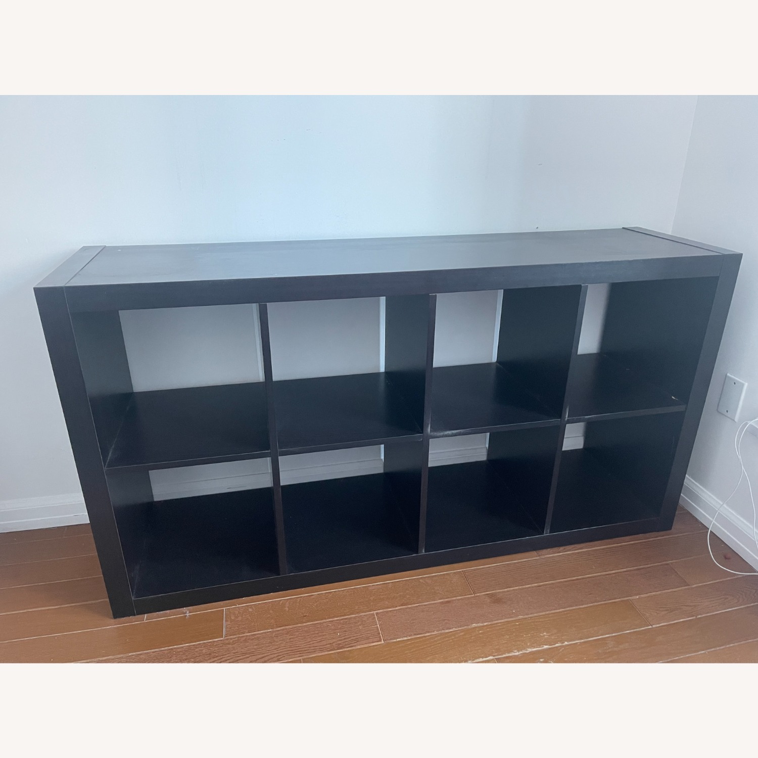 IKEA KALLAX Black Bookcase - image-1