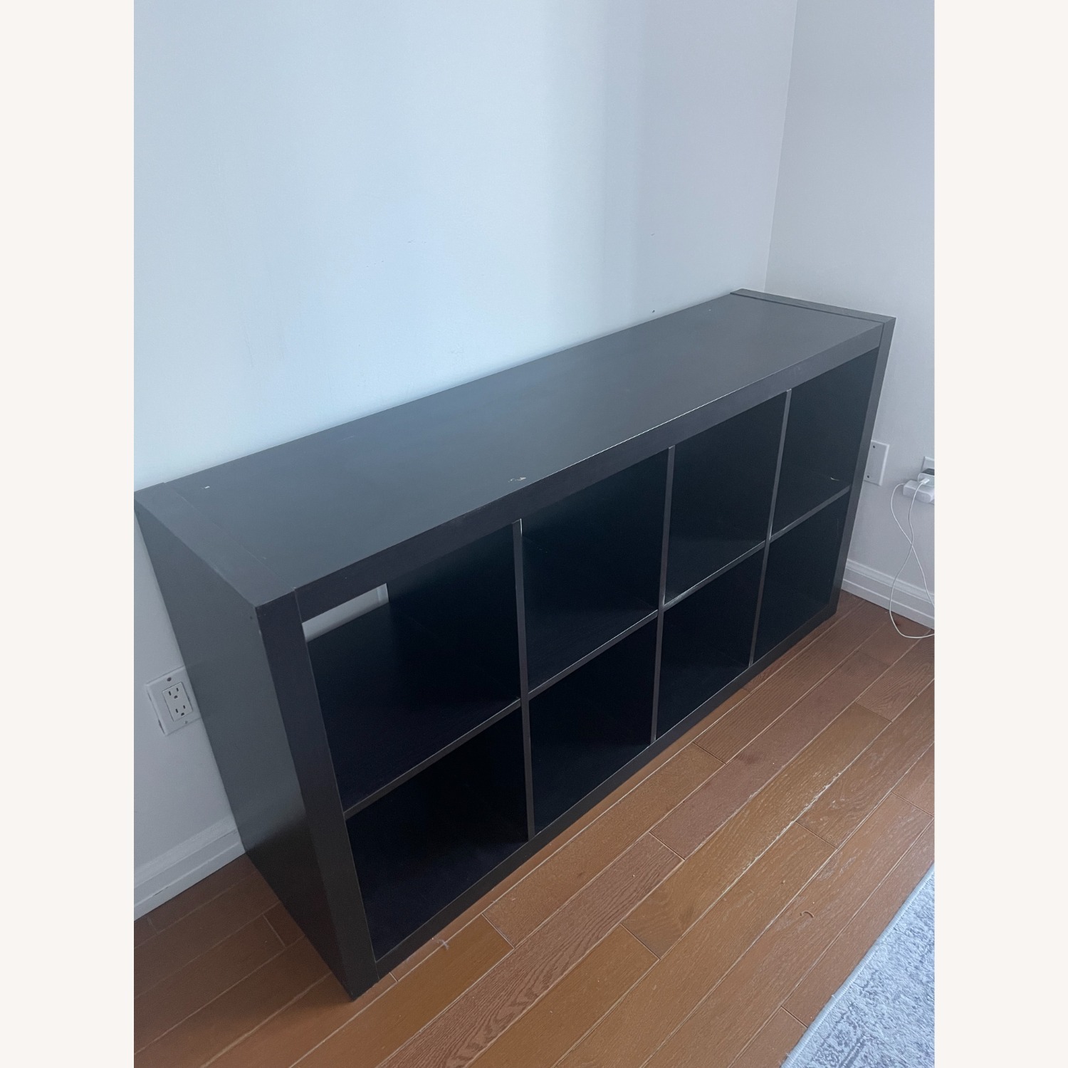 IKEA KALLAX Black Bookcase - image-2