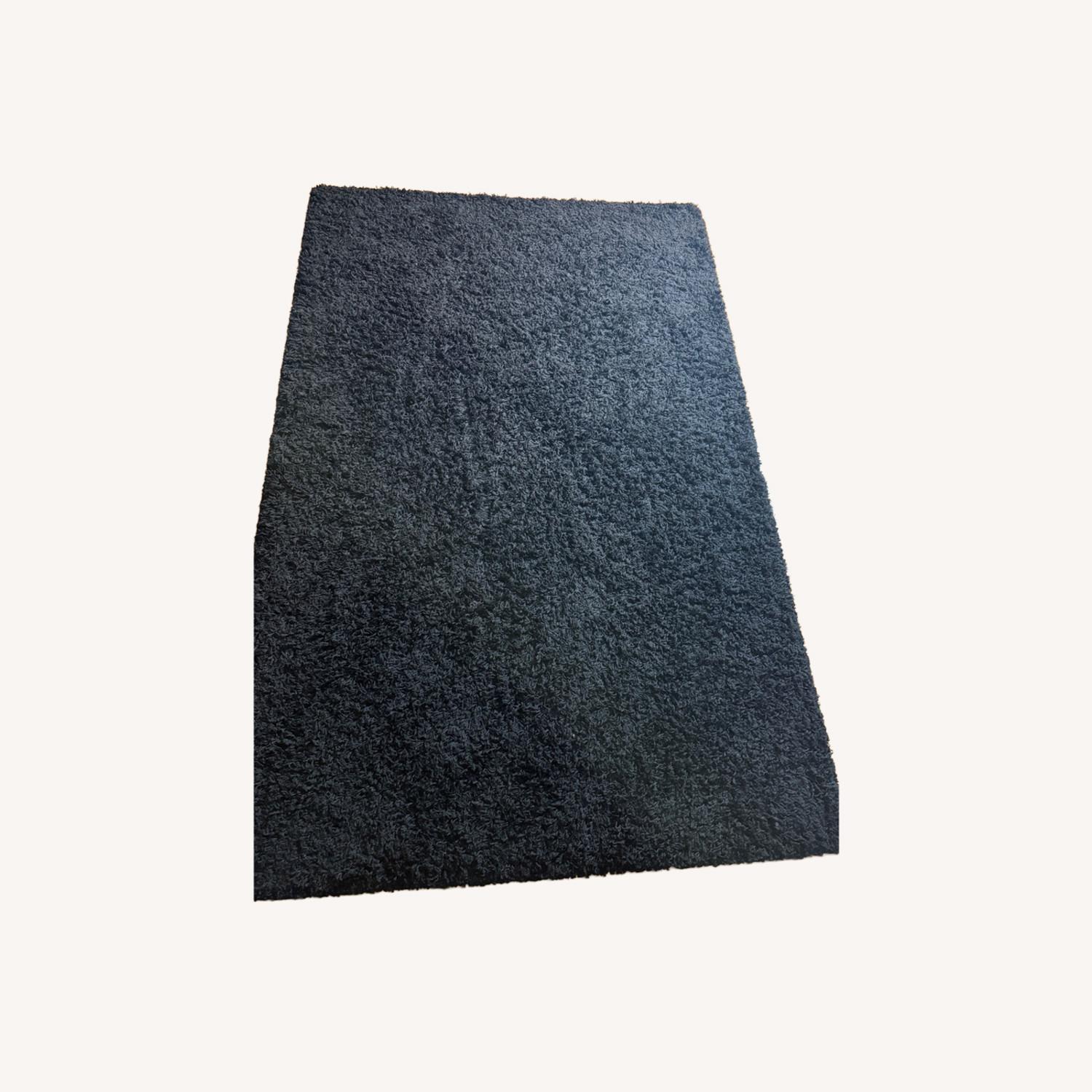 Amazon Black Area Rug 5' x 8' - image-0