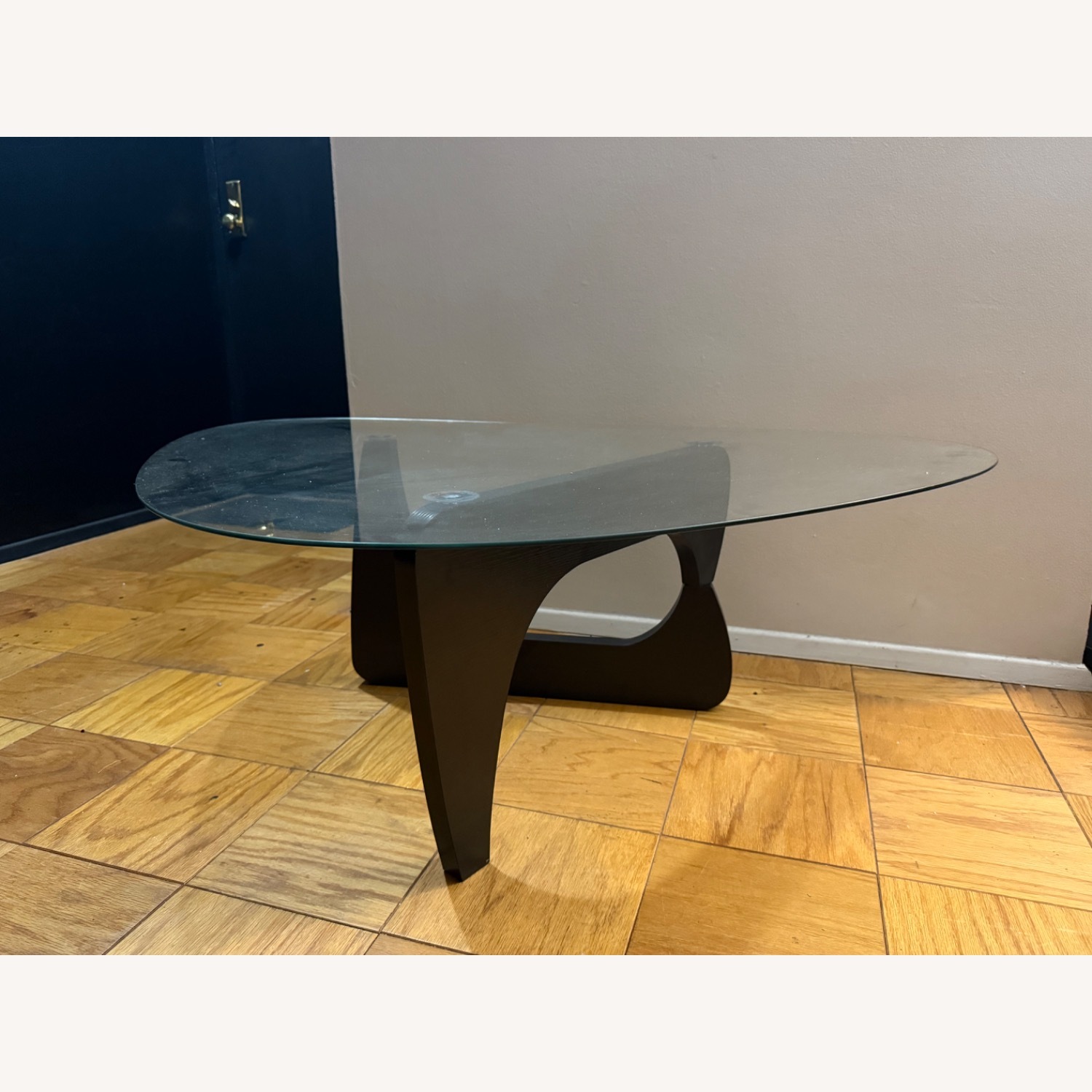Amazon Black Glass Coffee Table - image-1