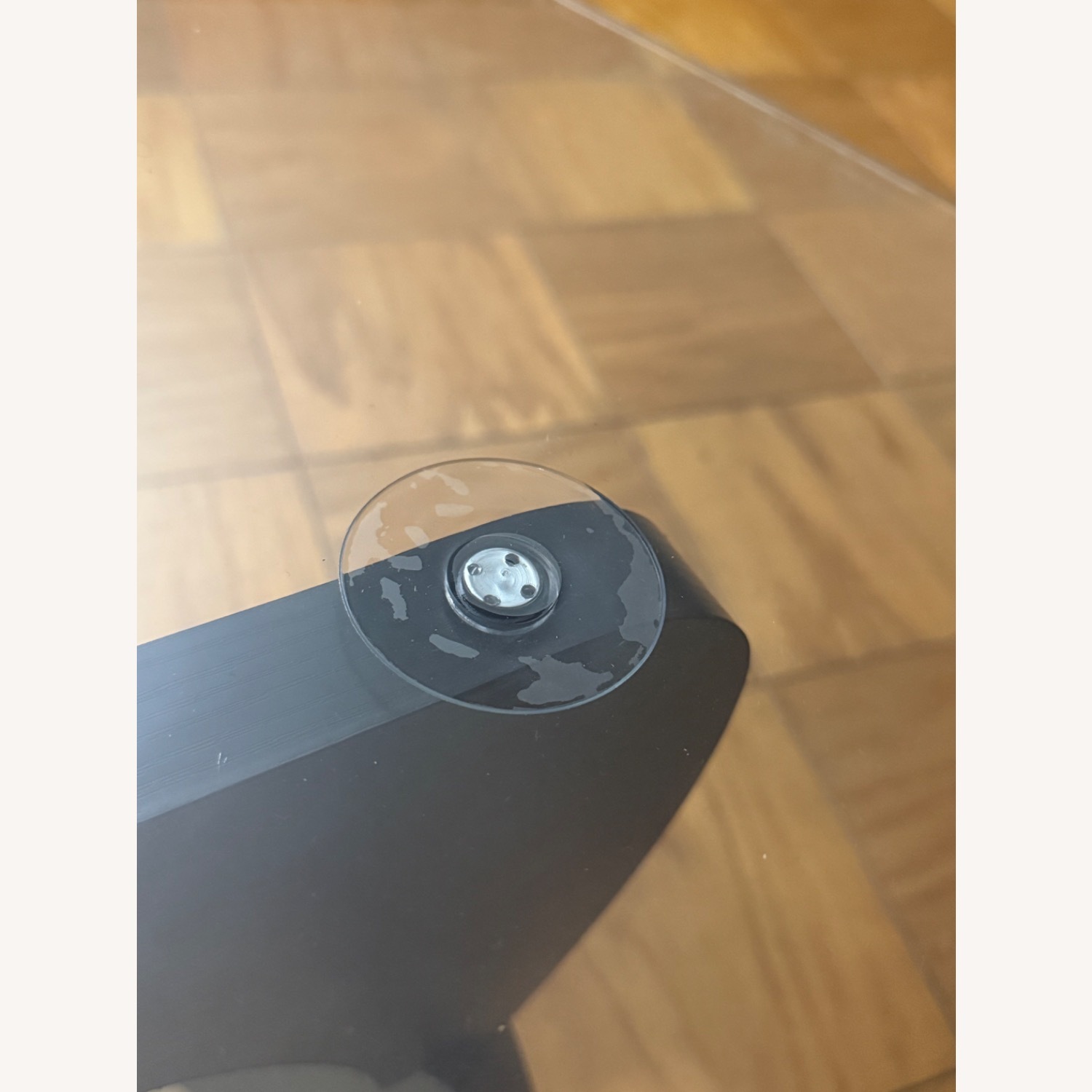 Amazon Black Glass Coffee Table - image-5