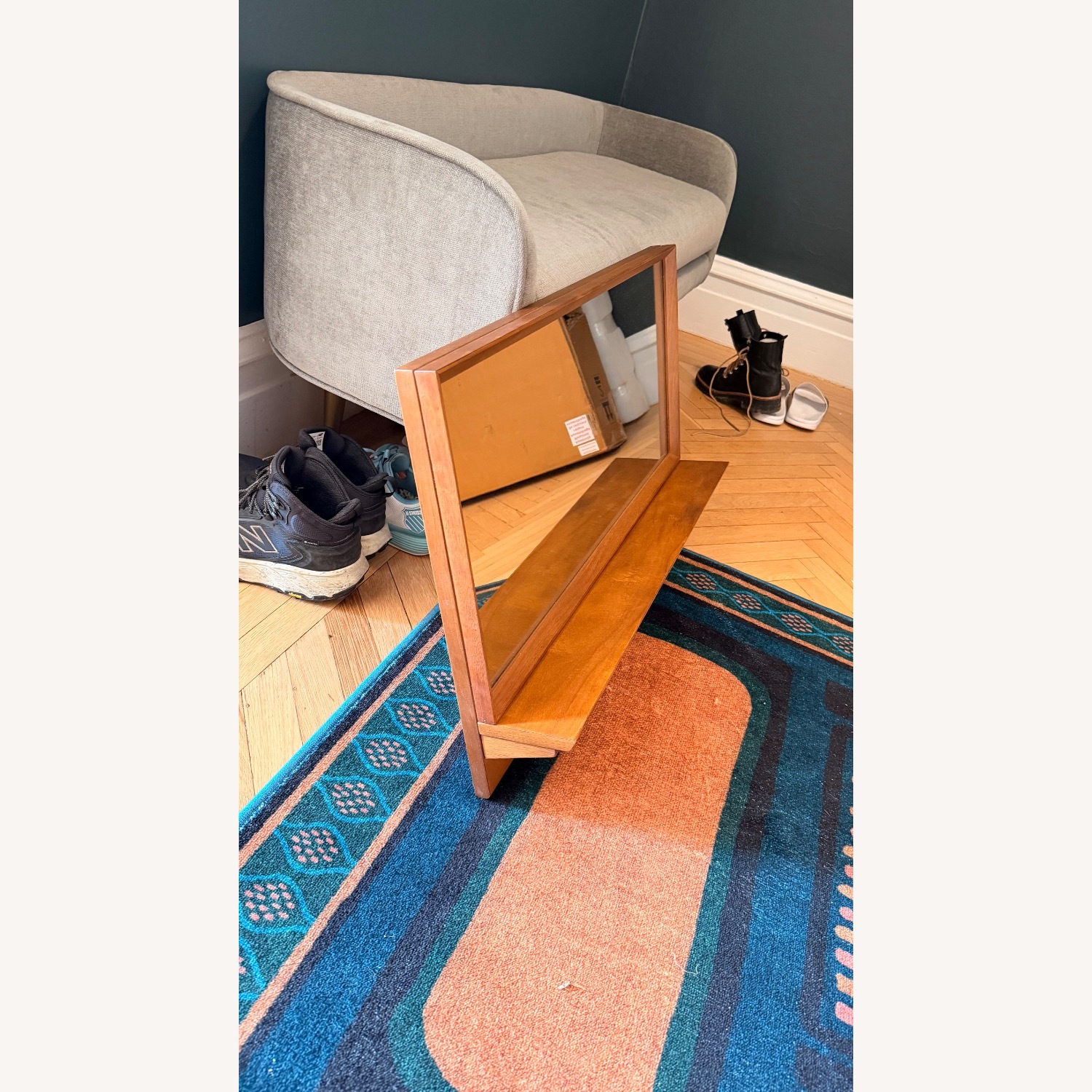 West Elm Mid-Century Entryway Wall Mirror - image-2