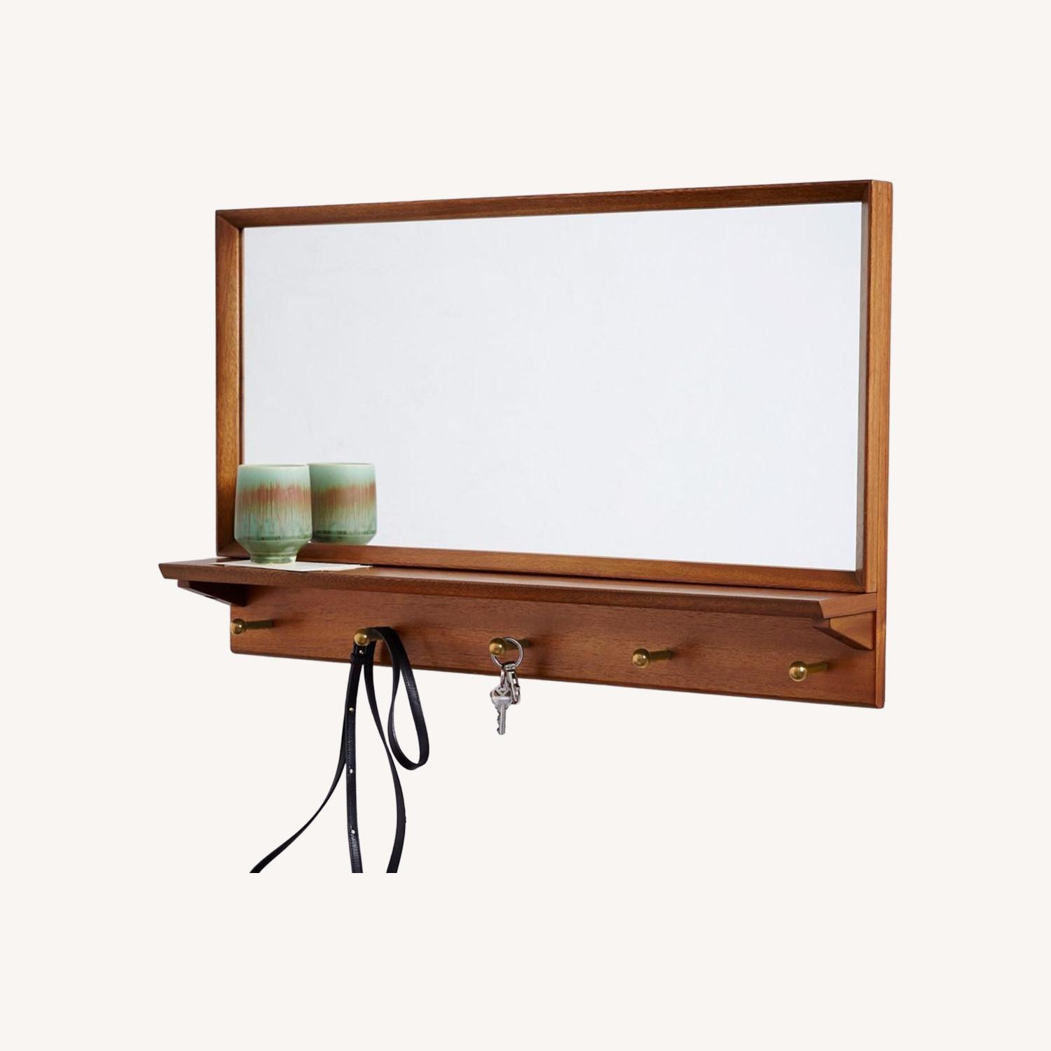 West Elm Mid-Century Entryway Wall Mirror - image-0