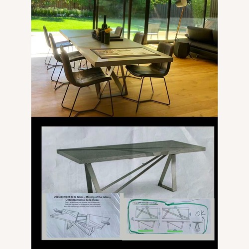 Used Roche Bobois Scenario Black Leather Set  for sale on AptDeco