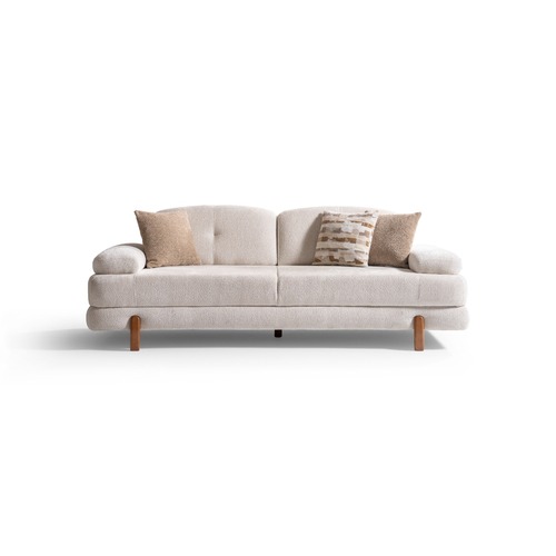 Used White Wood 3+ Seater Sofa for sale on AptDeco