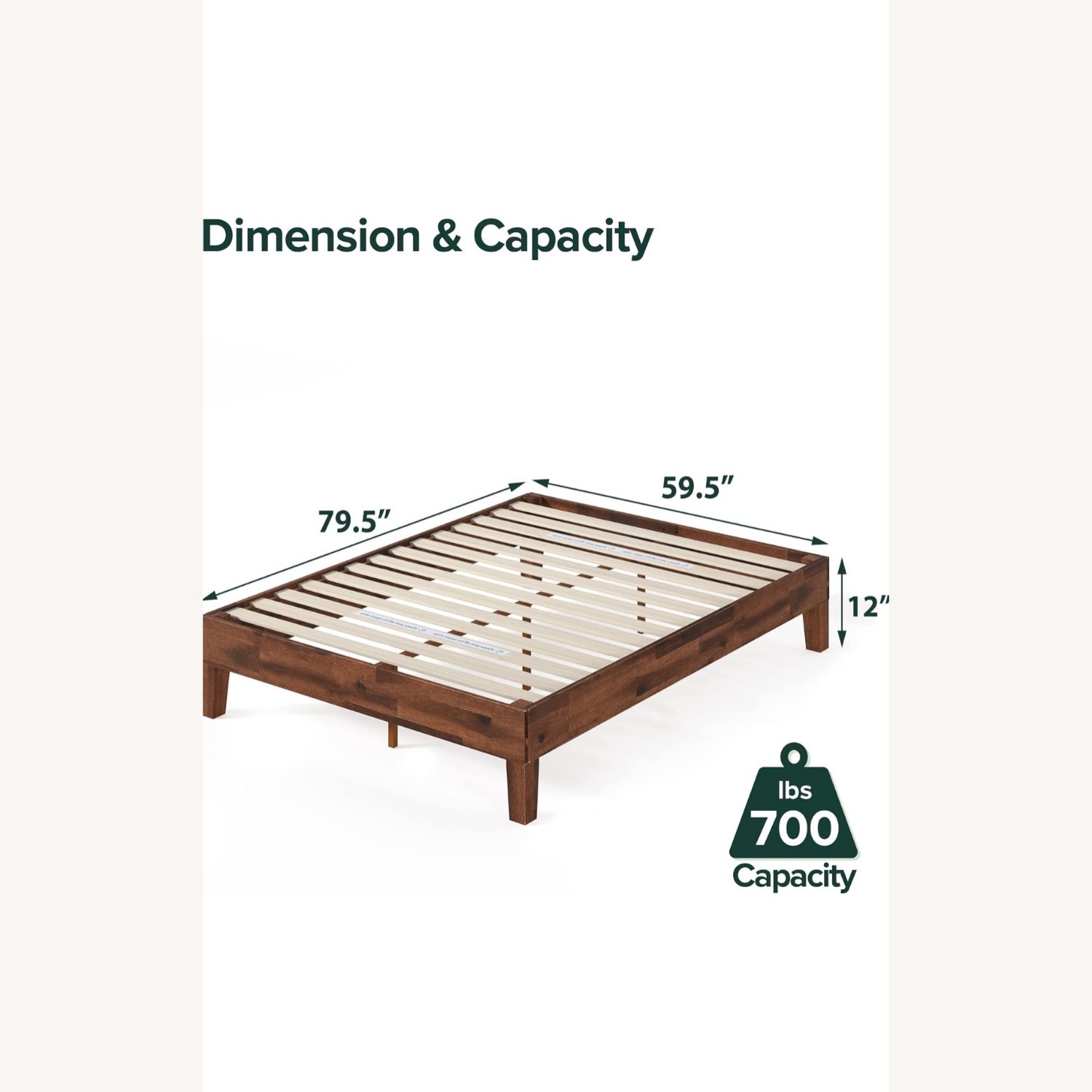 Expresso Wood Queen Bed - image-4