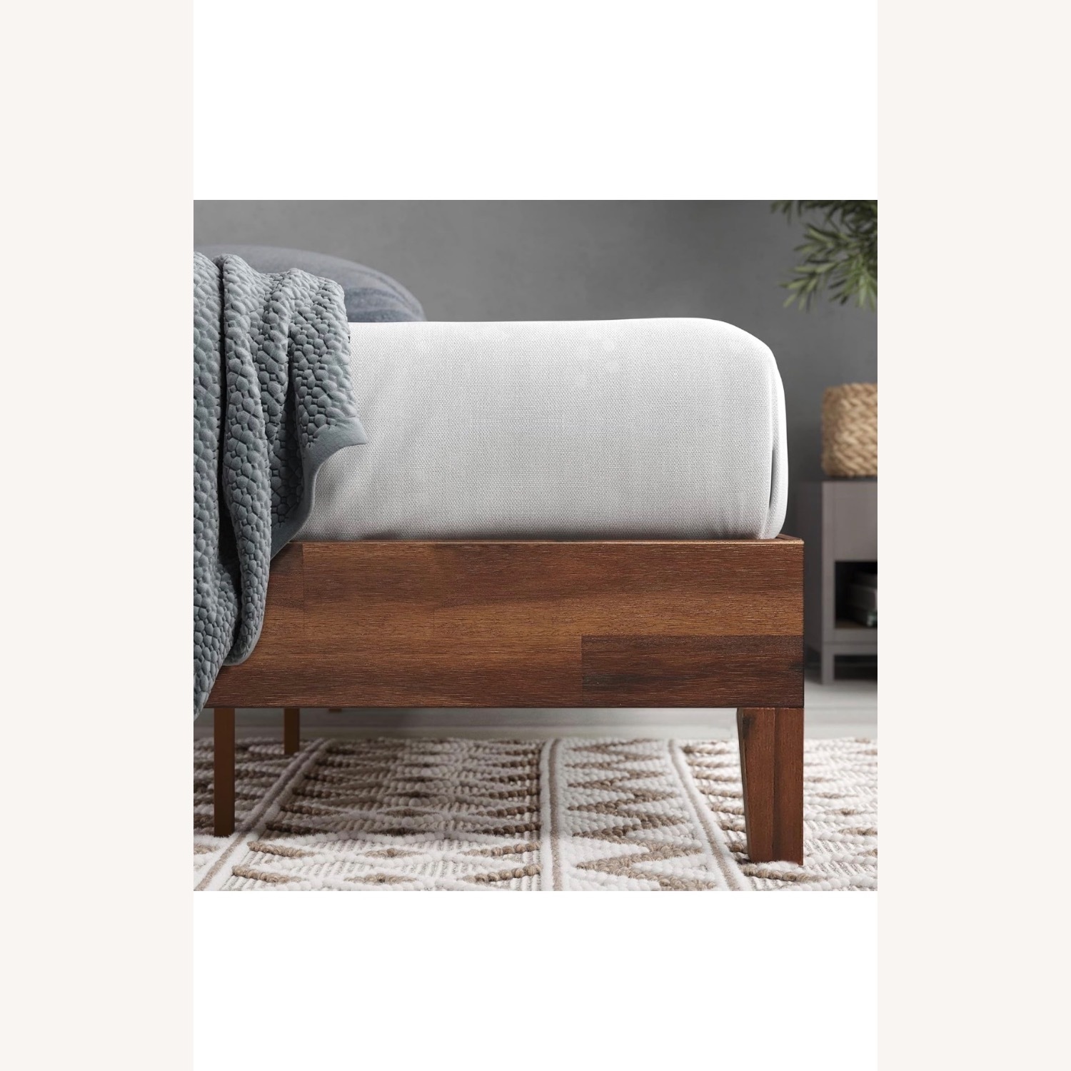 Expresso Wood Queen Bed - image-2